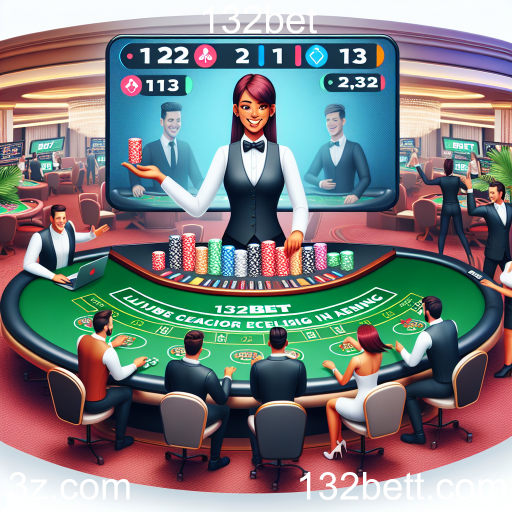 A Experiência do Jogo Ao Vivo em 132bet